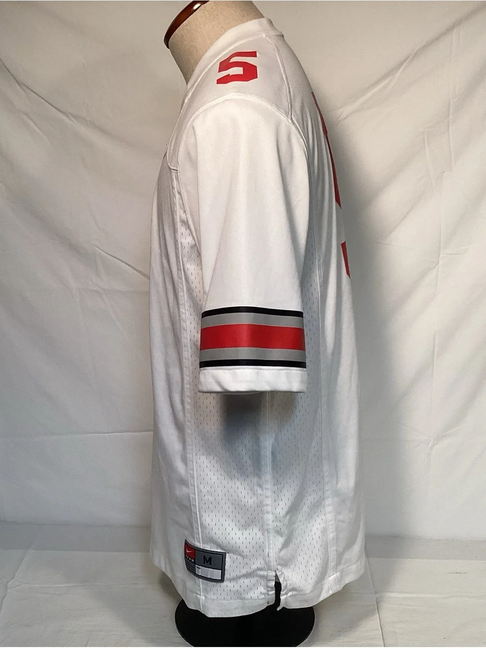 Ohio State Buckeyes Nike White and Red Football Jersey Men’s Size Medium
